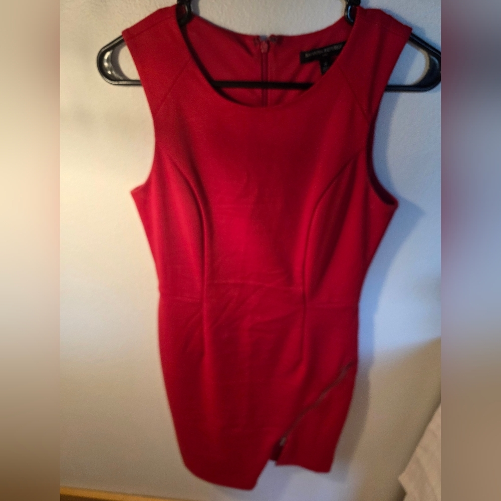 Banana Republic Vibrant Red Mini Dress